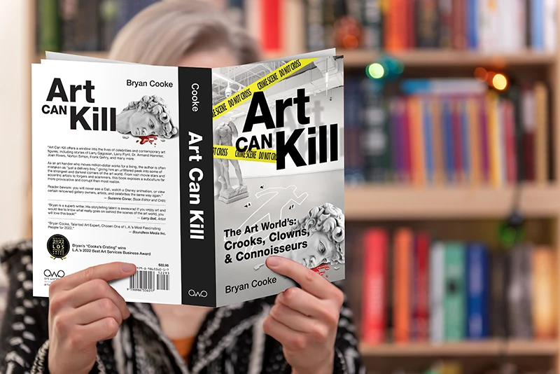 Art Can Kill Book by Bryan Cook
