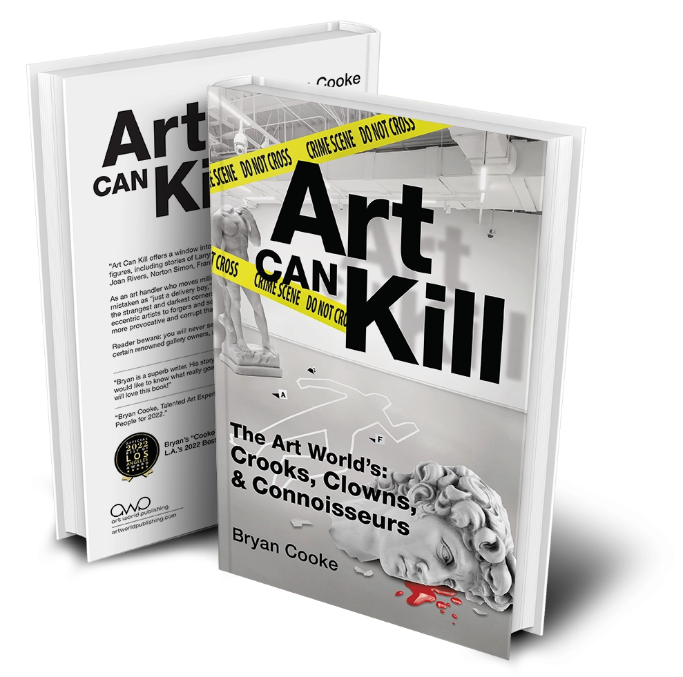 Art Can Kill, by Bryan Cooke, published by Art World Publishing.